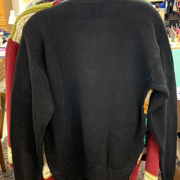 Collections by Michelle Stuart Flower Cardigan Sweater - Picture 3 of 3